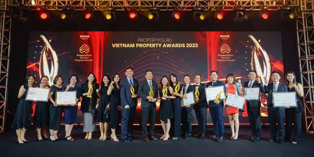 CapitaLand Development chiến thắng bảy hạng mục danh giá tại giải thưởng bất động sản Việt Nam PropertyGuru 2023